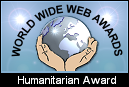 WorldWebWebAwards.net Humanitarian Award Winner